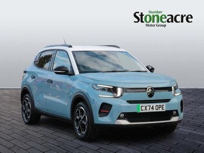 Used Citroën e-C3 83 kW (113 HP) 2024 Blue Hatchback