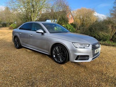 Used Audi A4 S-Line 190 HP (139 kW) 2017 Silver Sedan