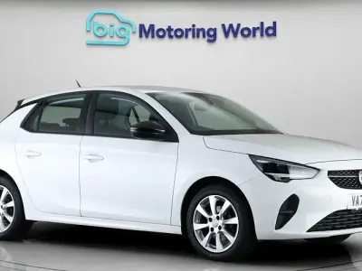 Used Vauxhall Corsa Edition 75 HP (55 kW) 2022 White Hatchback