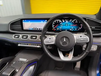 Used Mercedes GLE350 AMG line 272 HP (200 kW) 2021 Blue SUV