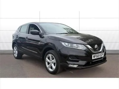 Used Nissan Qashqai Acenta 115 HP (84 kW) 2018 Black SUV