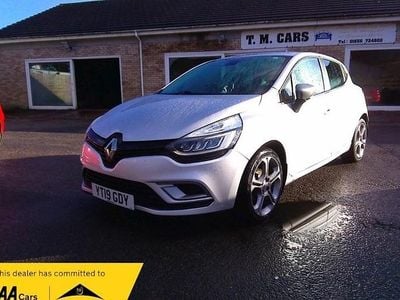 Used Renault Clio IV GT-Line 90 HP (66 kW) 2019 Silver Hatchback
