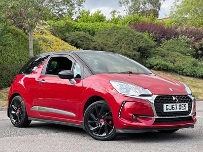Used DS Automobiles DS3 Connected Chic 2017 Red Hatchback
