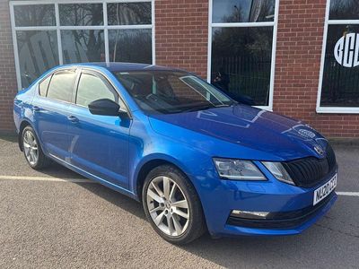 Used Skoda Octavia SE L 150 HP (110 kW) 2020 Blue Hatchback