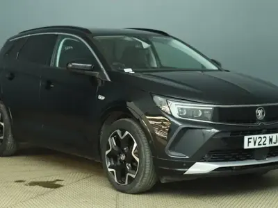 Used Vauxhall Grandland X Elite 131 HP (96 kW) 2022 Black SUV