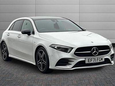 Used Mercedes A200 AMG Line Premium Plus 163 HP (119 kW) 2022 White Hatchback