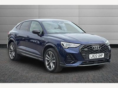Used Audi Q3 Black Edition 190 HP (139 kW) 2022 Blue SUV