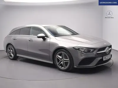 Used Mercedes CLA200 Shooting Brake AMG line 163 HP (119 kW) 2022 Grey Estate