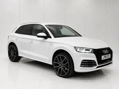 Used Audi Q5 S-Line 252 HP (185 kW) 2018 White SUV