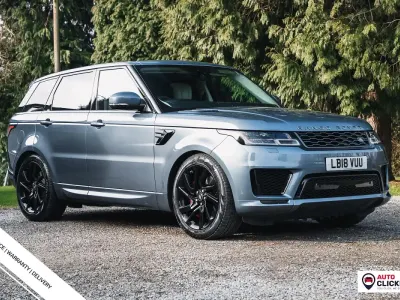 Used Land Rover Range Rover Sport HSE Dynamic 404 HP (297 kW) 2018 Blue SUV