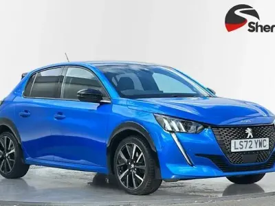Used Peugeot 208 Premium 131 HP (96 kW) 2022 Blue Hatchback