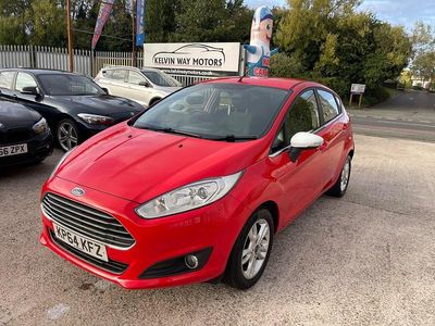 Red Used 2014 Ford Fiesta Zetec Hatchback | £2,999 (Super price)
