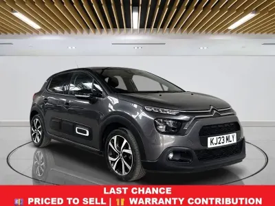 Used Citroën C3 PureTech 110 HP (80 kW) 2023 Grey Hatchback