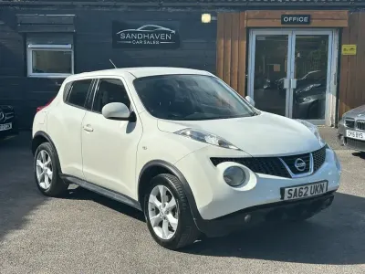 Used Nissan Juke Acenta 117 HP (86 kW) 2012 White SUV