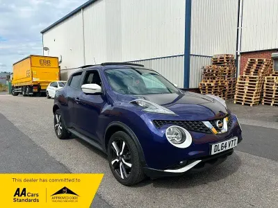 Used Nissan Juke Tekna 2015 Blue SUV
