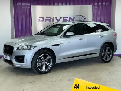 Usado Jaguar F-Pace R-Sport 180 HP (132 kW) 2019 Prateado SUV