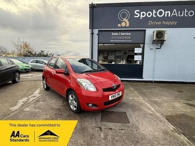 Red Used 2010 Toyota Yaris Hatchback | £6,498 (Expensive)