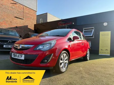 Used Vauxhall Corsa Excite 2014 Red Hatchback