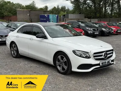 Used Mercedes E220 Premium Plus 2024 White Sedan