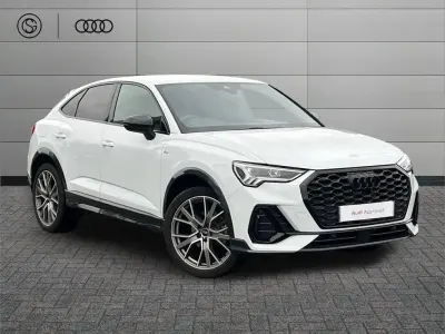 Used Audi Q3 Black Edition 150 HP (110 kW) 2025 White SUV