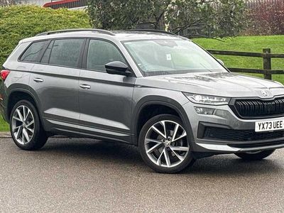 Used Skoda Kodiaq SportLine 110 HP (80 kW) 2023 Graphite grey metallic SUV