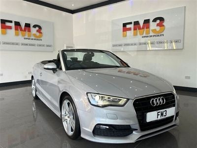 used Audi A3 Cabriolet 1.8 TFSI S LINE 2d 178 BHP