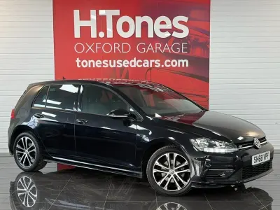 Used VW Golf VII R-line 150 HP (110 kW) 2018 Black Hatchback