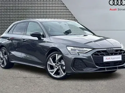Used Audi A3 Sportback Black Edition 150 HP (110 kW) 2025 Grey Hatchback