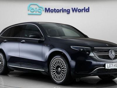 Used Mercedes EQC400 AMG line 300 kW (408 HP) 2022 Blue SUV