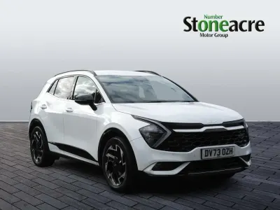 Used Kia Sportage GT-Line 150 HP (110 kW) 2023 White SUV
