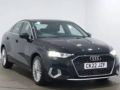 Używany Audi A3 Comfort 110 KM (80 kW) 2022 Czarny Sedan/Limuzyna