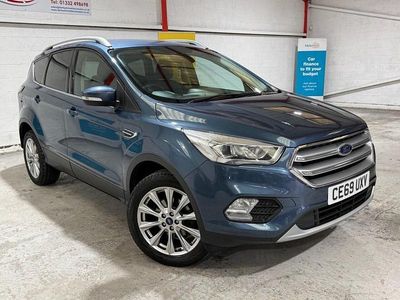 Used Ford Kuga Titanium 150 HP (110 kW) 2019 Blue SUV
