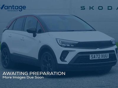 Used Vauxhall Crossland GS Line 108 HP (79 kW) 2022 White SUV