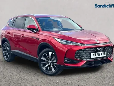 New MG HS SE 224 HP (164 kW) 2025 Tri coat  dynamic red SUV