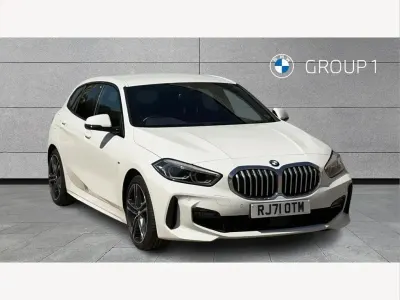 Used BMW 118 M Sport 136 HP (100 kW) 2022 White Hatchback