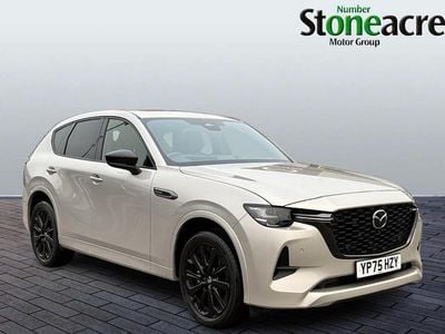 Silver Used 2025 Mazda CX-60 Homura-Line SUV | £41,990 (Expensive)
