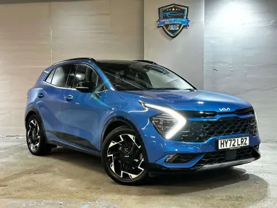 Used Kia Sportage GT-Line S 136 HP (100 kW) 2022 Blue SUV