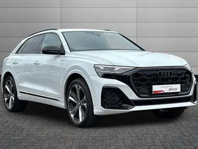 Used Audi Q8 Black Edition 340 HP (250 kW) 2025 Glacier white SUV