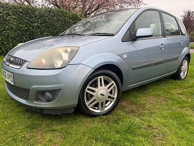 Used Ford Fiesta Ghia 100 HP (73 kW) 2006 Blue Hatchback