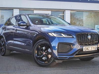 Used Jaguar F-Pace R-Dynamic 204 HP (150 kW) 2021 Blue SUV