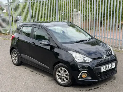 Używany Hyundai i10 Premium 67 KM (49 kW) 2014 Czarny Hatchback
