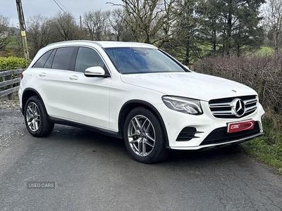 Used Mercedes GLC220 AMG line 170 HP (125 kW) 2018 White Estate