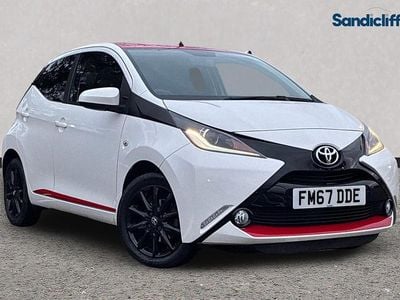 White Used 2017 Toyota Aygo x-press Hatchback | £7,371 (A bit pricey)