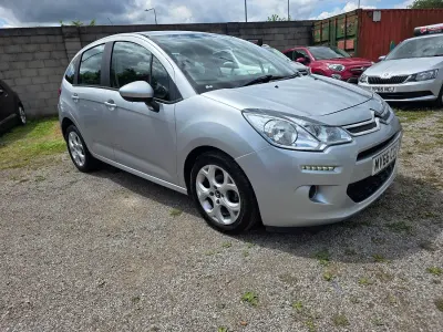 Used Citroën C3 PureTech 82 HP (60 kW) 2016 Silver Hatchback