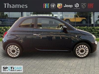 Used Fiat 500C Lounge 69 HP (50 kW) 2020 Blue Cabriolet
