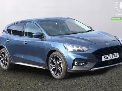 Used Ford Focus Active X 125 HP (91 kW) 2021 Blue Hatchback