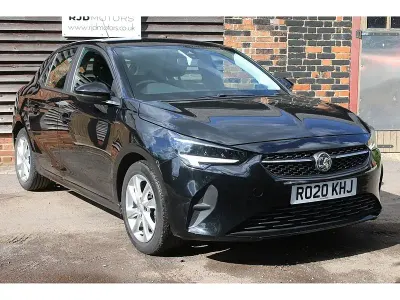 Used Vauxhall Corsa 75 HP (55 kW) 2020 Black Hatchback