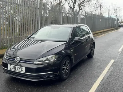 Used VW Golf VII SE 2018 Black Hatchback
