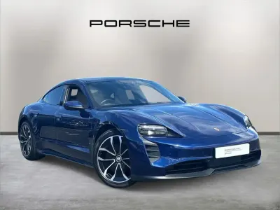 Used Porsche Taycan 350 kW (476 HP) 2023 Blue Sedan