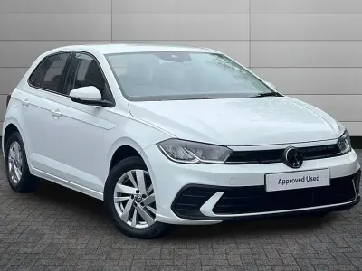 Used VW Polo Life 95 HP (69 kW) 2022 White Hatchback